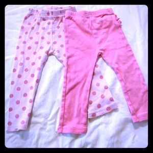 Gerber 3-9M Polka Dot Ruffle Butt Leggings